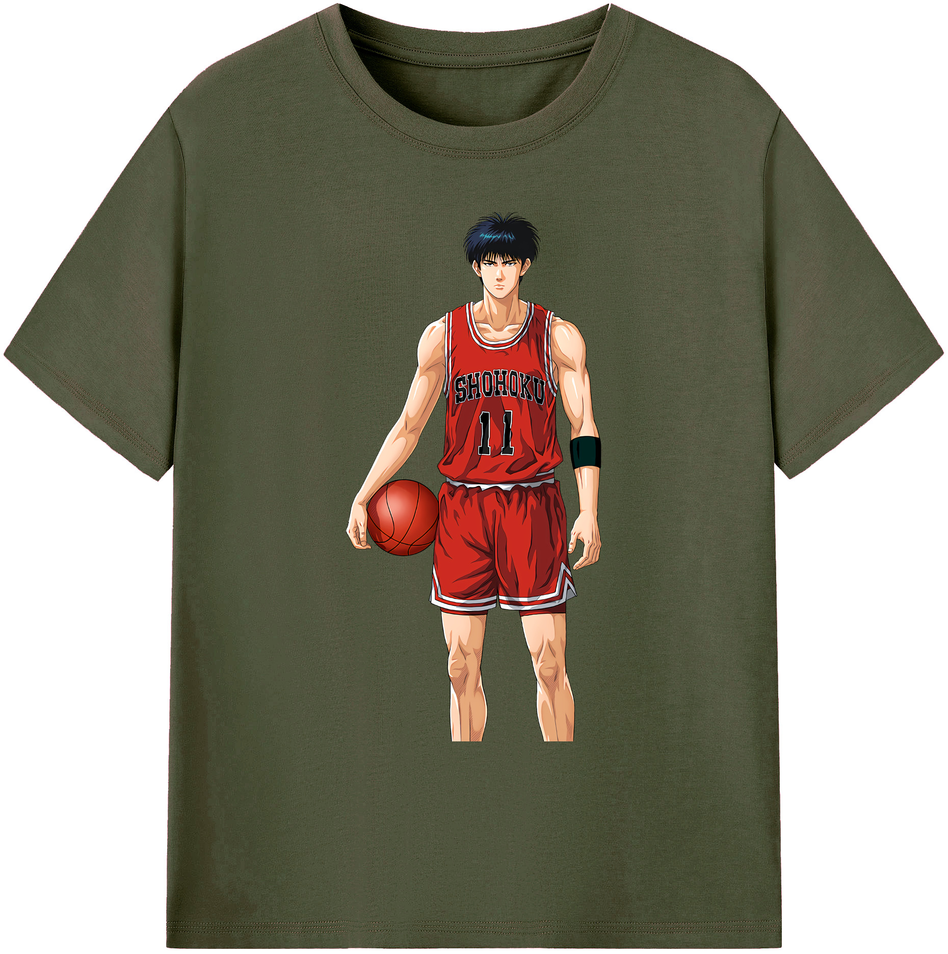 （画像用） SLAM DUNK／スラムダンク 綿100％ メンズ半袖Tシャツ｜肌触りやわらか＆通気性